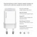 Мережевий зарядний пристрій ColorWay GaN Mini 20W PD Port PPS USB-C White (CW-CHS059PD-WT) + кабель Lightning (CW-CHS059PDL-WT)