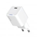 Мережевий зарядний пристрій ColorWay GaN Mini 25W PD Port PPS USB-C White (CW-CHS052PD-WT) Мережевий зарядний пристрій ColorWay GaN Mini 25W PD Port PPS USB-C White (CW-CHS052PD-WT)