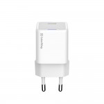 Мережевий зарядний пристрій ColorWay GaN Mini 25W PD Port PPS USB-C White (CW-CHS052PD-WT) Мережевий зарядний пристрій ColorWay GaN Mini 25W PD Port PPS USB-C White (CW-CHS052PD-WT)