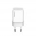 Мережевий зарядний пристрій ColorWay GaN Mini 25W PD Port PPS USB-C White (CW-CHS052PD-WT)