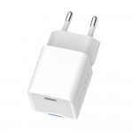 Мережевий зарядний пристрій ColorWay GaN Mini 25W PD Port PPS USB-C White (CW-CHS052PD-WT) Мережевий зарядний пристрій ColorWay GaN Mini 25W PD Port PPS USB-C White (CW-CHS052PD-WT)