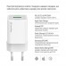 Мережевий зарядний пристрій ColorWay GaN Mini 30W PD Port PPS USB (Type-C PD + USB QC4.0) White (CW-CHS053PDC-WT) + кабель USB Type-C