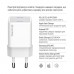 Мережевий зарядний пристрій ColorWay GaN Mini 30W PD Port PPS USB-C White (CW-CHS054PDC-WT) + кабель USB Type-C