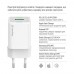 Мережевий зарядний пристрій ColorWay GaN Mini 35W PD Port PPS USB (Type-C PD + USB QC4.0) White (CW-CHS055PDC-WT) + кабель USB Type-C