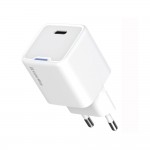 Мережевий зарядний пристрій ColorWay GaN Mini 35W PD Port PPS USB-C White (CW-CHS056PD-WT)