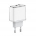 Мережевий зарядний пристрій ColorWay Power Delivery Port PPS USB (Type-C PD + Type-C PD) (40W) White (CW-CHS048PD-WT)