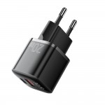 Мережевий зарядний пристрій Essager Camber 20W USB A + Type C Black (ECTAC-HMB01-P) Мережевий зарядний пристрій Essager Camber 20W USB A + Type C Black (ECTAC-HMB01-P)