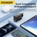 Мережевий зарядний пристрій Essager Pinchen 33W USB A + TYPE C Black (ECTAC-PCB01-P)