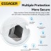 Мережевий зарядний пристрій Essager Pinchen 33W USB A + TYPE C Black (ECTAC-PCB01-P)