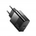 Мережевий зарядний пристрій Essager Travel Charger 20W USB-C Black (E20JSB1-SYTT1-T) + кабель USB Type-C