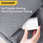 Мережевий зарядний пристрій Essager Vanjane 20W USB-C White (EFJB02-XBL02-T) + кабель Lightning Мережевий зарядний пристрій Essager Vanjane 20W USB-C White (EFJB02-XBL02-T) + кабель Lightning