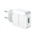 Мережевий зарядний пристрій Grand-X (1xUSB 2.1A) White (CH-03W)