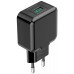 Мережевий зарядний пристрій Grand-X (1xUSB 5В/2.1А) Black (CH-03B)