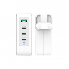 Мережевий зарядний пристрій J5create GaN USB-C 130W White (JUP43130E-EN)