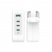 Мережевий зарядний пристрій J5create GaN USB-C 130W White (JUP43130E-EN)
