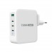 Мережевий зарядний пристрій J5create GaN USB-C 130W White (JUP43130E-EN)