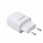 Мережевий зарядний пристрій Maxxter (1USBх3А) QC3.0 White (WC-PD-CtL-01) + кабель Lightning Мережевий зарядний пристрій Maxxter (1USBх3А) QC3.0 White (WC-PD-CtL-01) + кабель Lightning