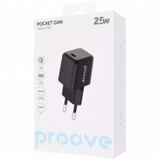 Мережевий зарядний пристрій Proove Pocket GaN 25W Black (WCPG25010201)