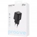 Мережевий зарядний пристрій Proove Pocket GaN 25W Black (WCPG25010201)