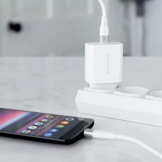 Мережевий зарядний пристрій Proove Rapid 20W White (WCRP20012102) + кабель Lightning