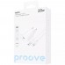 Мережевий зарядний пристрій Proove Rapid 20W White (WCRP20012102) + кабель Lightning