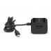 Мережевий зарядний пристрій REAL-EL CH-217 (2USB, 2.1A) Black + кабель Lightning (EL123160016)