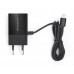 Мережевий зарядний пристрій REAL-EL CH-217 (2USB, 2.1A) Black + кабель Lightning (EL123160016)