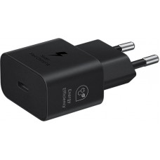 Мережевий зарядний пристрій Samsung 25W Type-C Black (EP-T2510NBEGEU)