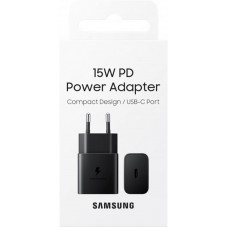 Мережевий зарядний пристрій Samsung EP-T1510X Black, 1хUSB Type-C, 15W (EP-T1510NBEGEU) Мережевий зарядний пристрій Samsung EP-T1510X Black, 1хUSB Type-C, 15W (EP-T1510NBEGEU)