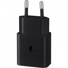 Мережевий зарядний пристрій Samsung EP-T1510X Black, 1хUSB Type-C, 15W + кабель USB Type-C (EP-T1510XBEGEU) Мережевий зарядний пристрій Samsung EP-T1510X Black, 1хUSB Type-C, 15W + кабель USB Type-C (EP-T1510XBEGEU)