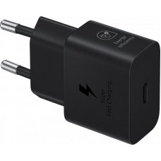 Мережевий зарядний пристрій Samsung EP-T2510XBEGEU Black, 25W + кабель USB Type-C (EP-T2510XBEGEU) Мережевий зарядний пристрій Samsung EP-T2510XBEGEU Black, 25W + кабель USB Type-C (EP-T2510XBEGEU)
