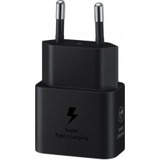 Мережевий зарядний пристрій Samsung EP-T2510XBEGEU Black, 25W + кабель USB Type-C (EP-T2510XBEGEU) Мережевий зарядний пристрій Samsung EP-T2510XBEGEU Black, 25W + кабель USB Type-C (EP-T2510XBEGEU)
