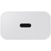 Мережевий зарядний пристрій Samsung EP-T2510XWEGEU White, 25W + кабель USB Type-C (EP-T2510XWEGEU)