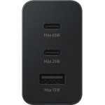 Мережевий зарядний пристрій Samsung Trio 65W Black (EP-T6530NBEGEU)