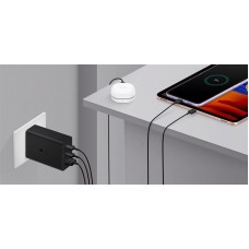 Мережевий зарядний пристрій Samsung Trio 65W Black (EP-T6530NBEGEU)