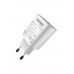 Мережевий зарядний пристрій Sigma mobile X-power 33W GaN, PD, QC (1xUSB-C + 1xUSB-A) White (PS33-01)