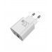 Мережевий зарядний пристрій Sigma mobile X-power 33W GaN, PD, QC (1xUSB-C + 1xUSB-A) White (PS33-01)