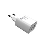 Мережевий зарядний пристрій Sigma mobile X-power 33W GaN, PD, QC (1xUSB-C + 1xUSB-A) White (PS33-01) Мережевий зарядний пристрій Sigma mobile X-power 33W GaN, PD, QC (1xUSB-C + 1xUSB-A) White (PS33-01)
