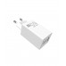 Мережевий зарядний пристрій Sigma mobile X-power 65W GaN, PD, QC (2xUSB-C + 1xUSB-A) White (PS65-01)