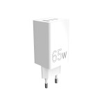 Мережевий зарядний пристрій Sigma mobile X-power 65W GaN, PD, QC (2xUSB-C + 1xUSB-A) White (PS65-01) Мережевий зарядний пристрій Sigma mobile X-power 65W GaN, PD, QC (2xUSB-C + 1xUSB-A) White (PS65-01)