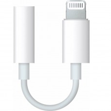 Адаптер Apple Lightning - 3.5 mm (M/F) A1749 White (MMX62) OEM (MMX62-OEM)