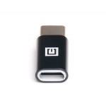 Адаптер REAL-EL micro USB - USB Type-C (F/M), Black (EL123500018) Адаптер REAL-EL micro USB - USB Type-C (F/M), Black (EL123500018)