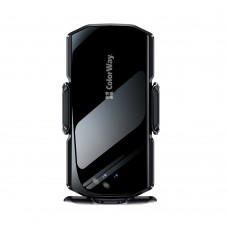 Бездротовий зарядний пристрій СolorWay FlameGrip 15W Black (CW-CHAW070Q-BK)