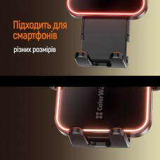 Бездротовий зарядний пристрій СolorWay Ultra-mini 15W Black (CW-CHAW069Q-BK)