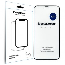Захисне скло BeCover для Apple iPhone 11 10D Black (711323)