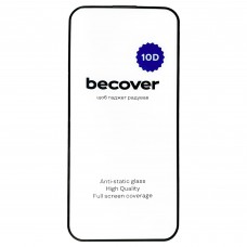 Захисне скло BeCover для Apple iPhone 15 Pro Max 10D Black (711332) Захисне скло BeCover для Apple iPhone 15 Pro Max 10D Black (711332)
