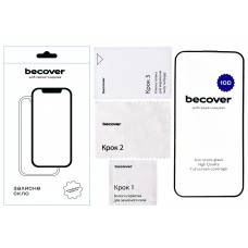 Захисне скло BeCover для Apple iPhone 15 Pro Max 10D Black (711332) Захисне скло BeCover для Apple iPhone 15 Pro Max 10D Black (711332)