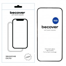 Захисне скло BeCover для Apple iPhone 16 Plus 10D Black (712322) Захисне скло BeCover для Apple iPhone 16 Plus 10D Black (712322)