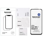 Захисне скло BeCover для Infinix Smart 9 (X6532) Black, 10D (712711) Захисне скло BeCover для Infinix Smart 9 (X6532) Black, 10D (712711)