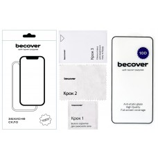 Захисне скло BeCover для Poco F6 Pro Black, 10D (712586)